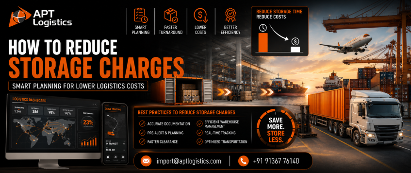 How to Reduce Storage Charges with Proper Logistics Planning | APT Logistics