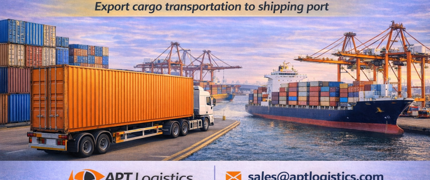 Door to Port Sea Freight from India | APT Logistics Shipping