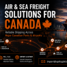 Air & Sea Freight Solutions for Canada | APT Logistics