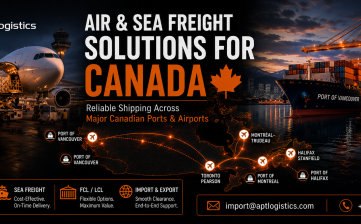 Air & Sea Freight Solutions for Canada | APT Logistics