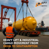 Navigating the Giants: Heavy Lift Cargo from India to Southampton