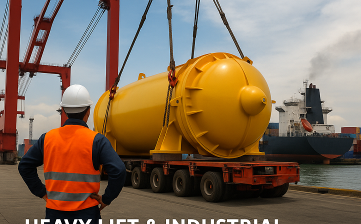 Navigating the Giants: Heavy Lift Cargo from India to Southampton