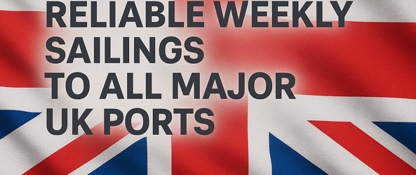 Navigating the UK Trade Route: Reliable Weekly Sailings with APT Logistics