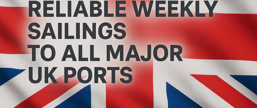 Navigating the UK Trade Route: Reliable Weekly Sailings with APT Logistics