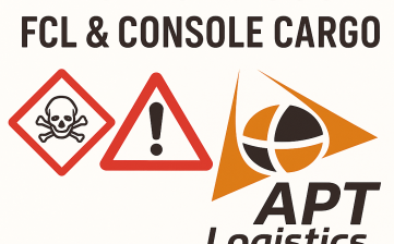 Dangerous Goods – FCL & Console Cargo with APT Logistics