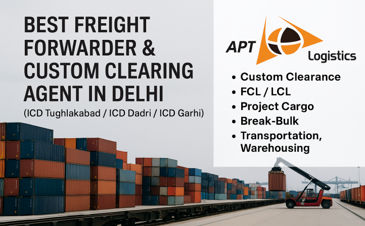 Best Freight Forwarder & Custom Clearing Agent in Delhi (ICD Tughlakabad / ICD Dadri / ICD Garhi)
