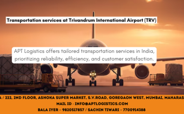 Transportation services at Trivandrum International Airport (TRV)