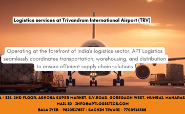 Logistics services at Trivandrum International Airport (TRV)