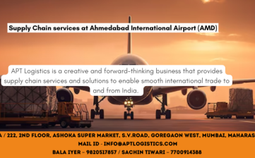 Supply Chain services at Ahmedabad International Airport (AMD)