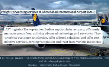 Freight Forwarding services at Ahmedabad International Airport (AMD)
