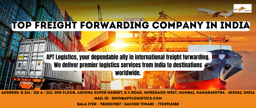 TOP FREIGHT FORWARDING COMPANY IN INDIA