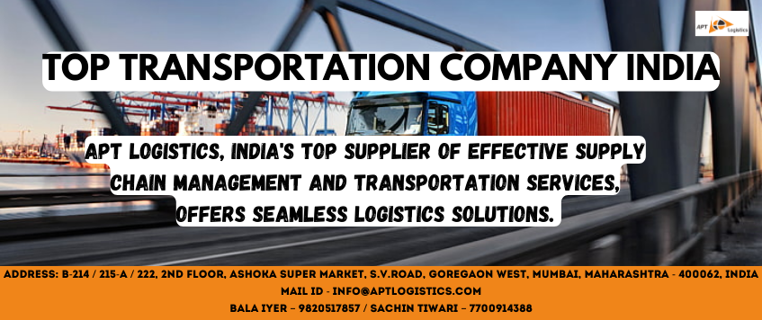 TOP TRANSPORTATION COMPANY IN INDIA