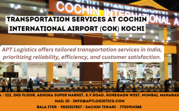 Transportation services at Cochin International Airport (COK) Kochi