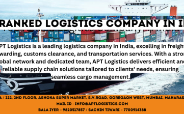 TOP RANKED LOGISTICS COMPANY IN INDIA