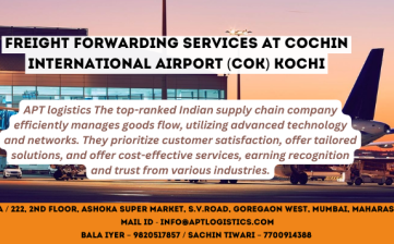 Freight Forwarding services at Cochin International Airport (COK) Kochi