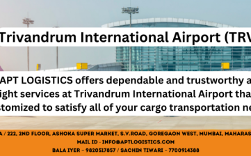 APT LOGISTICS – AIR FREIGHT SERVICES AT TRIVANDRUM INTERNATIONAL AIRPORT (TRV)