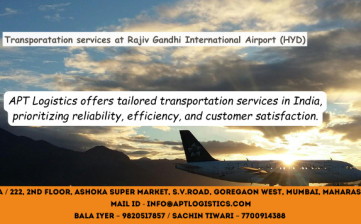 Transportation services at Rajiv Gandhi International Airport (HYD)