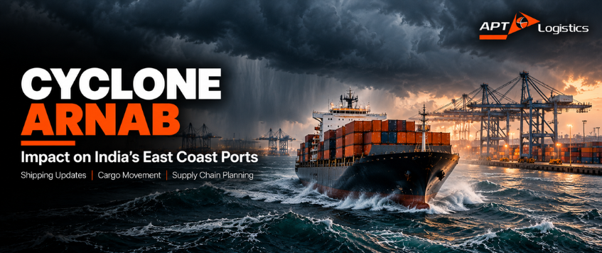 Cyclone Arnab: Impact on India’s East Coast Ports and Shipping