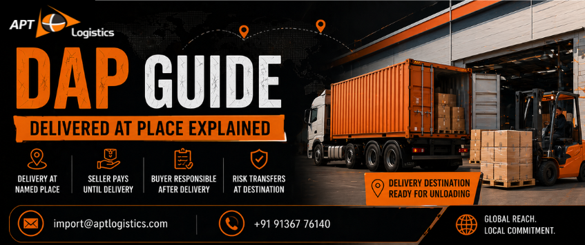 DAP Explained | Delivered At Place Guide, Process & Responsibilities | APT Logistics