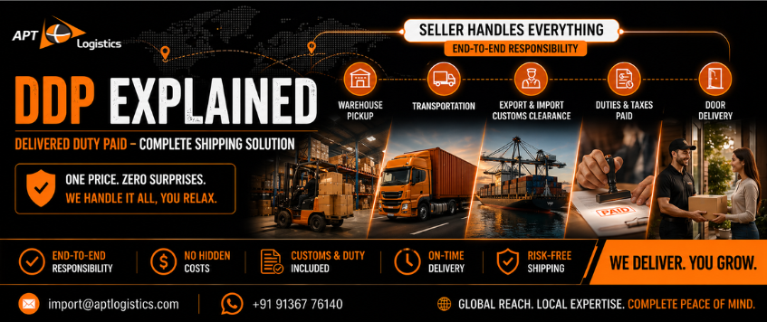 DDP Explained | Delivered Duty Paid Meaning, Process & Responsibilities
