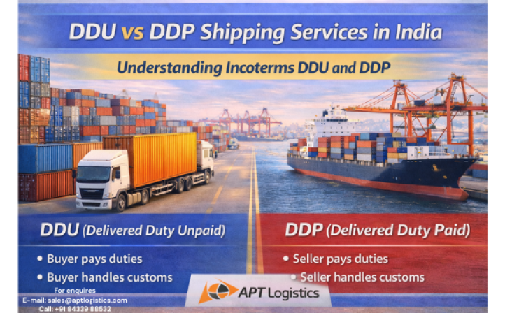 DDU vs DDP Shipping Services in India | APT Logistics Guide