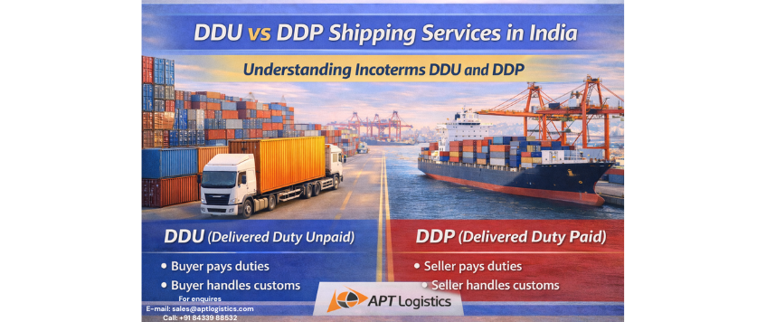 DDU vs DDP Shipping Services in India | APT Logistics Guide