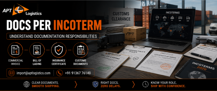 Documents Required for Each Incoterm | Complete Shipping Guide