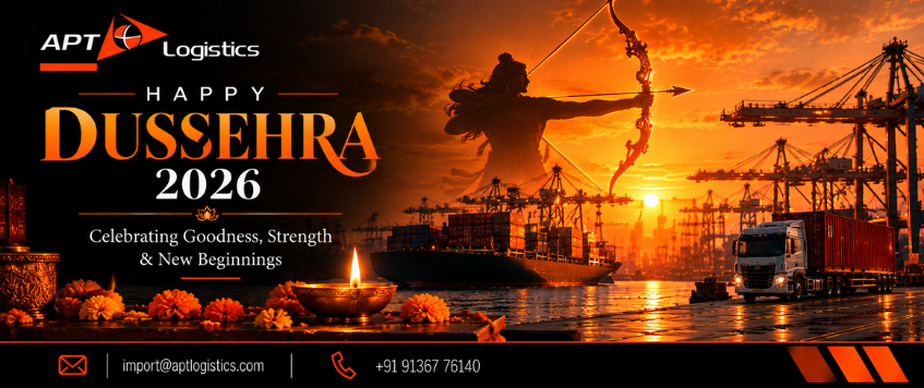 Dussehra 2026: APT Logistics Festive Wishes
