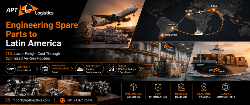 Engineering Spare Parts Shipping | APT Logistics