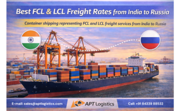 Best FCL & LCL Freight Rates from India to Russia | APT Logistics