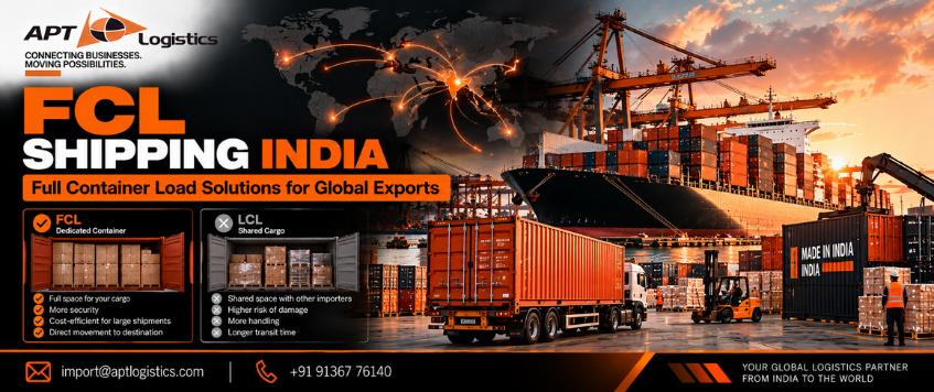 FCL Shipping India: When Is Full Container Load Economical?