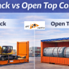 Flat Rack vs Open Top Container | Shipping Container Guide