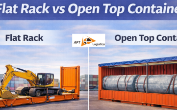 Flat Rack vs Open Top Container | Shipping Container Guide