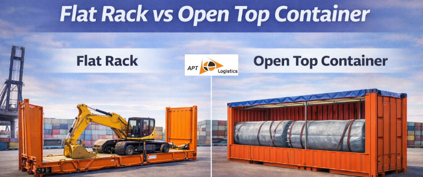 Flat Rack vs Open Top Container | Shipping Container Guide