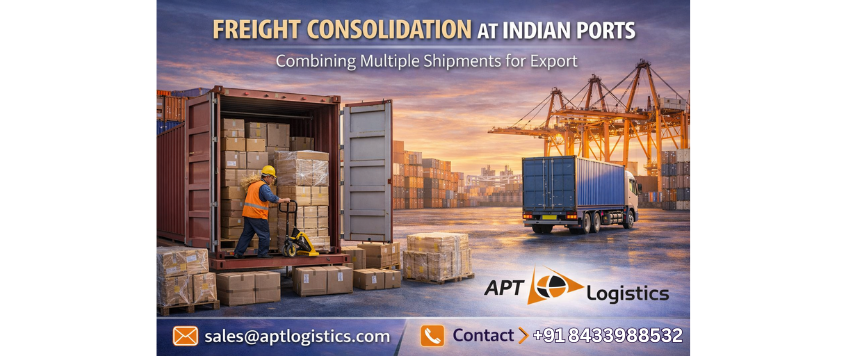 Freight Consolidation at Indian Ports | APT Logistics Guide