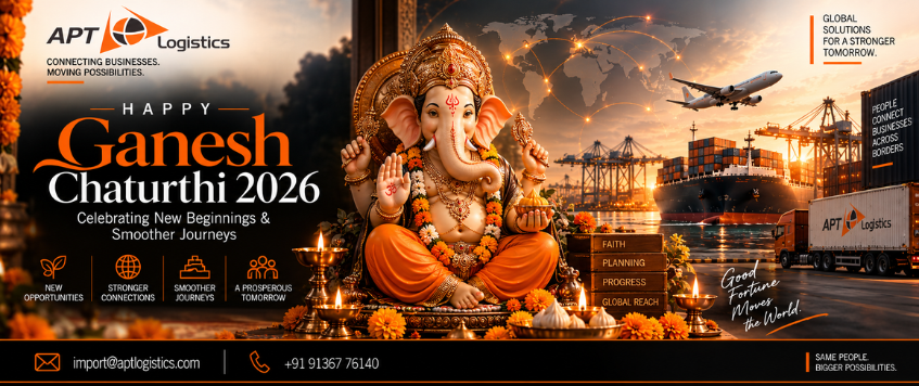 Ganesh Chaturthi 2026 | Celebrating New Beginnings | APT Logistics