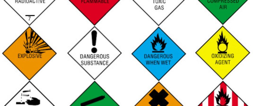 Handling of dangerous goods shipment in India