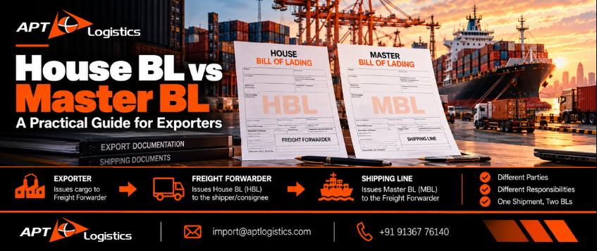 House BL vs Master BL: Key Differences for Exporters