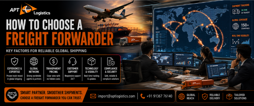 How to Choose a Freight Forwarder | Complete Logistics Guide
