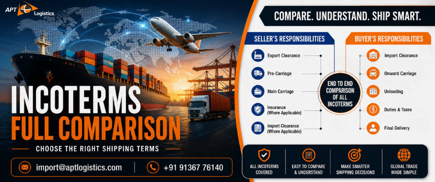 Incoterms Full Comparison | All Shipping Terms Explained (2020 Guide)