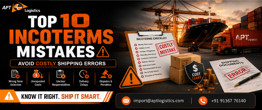 Top 10 Incoterms Mistakes to Avoid in International Shipping