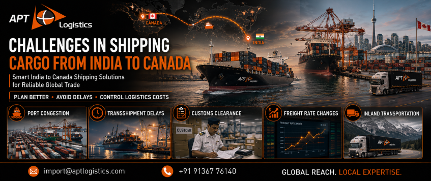 India to Canada Shipping: Key Challenges | APT Logistics