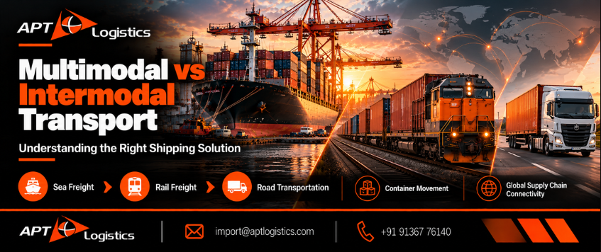 Multimodal vs Intermodal Transport: Key Differences