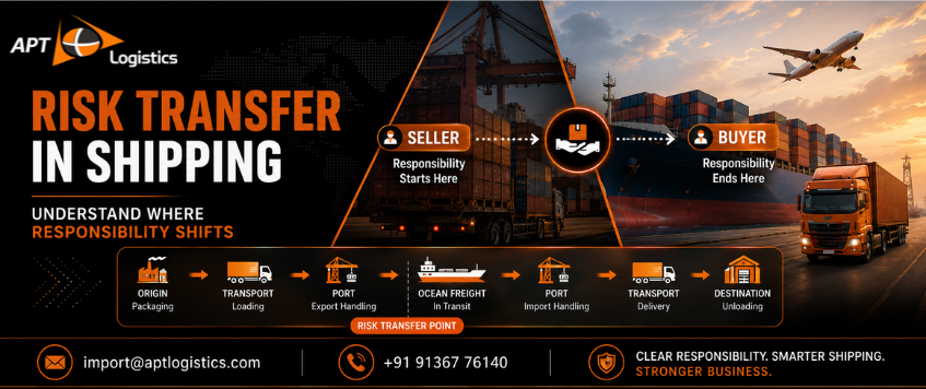 Risk Transfer in Shipping Explained | When Responsibility Changes