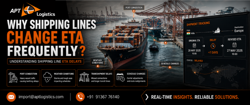Why Shipping Lines Change ETA | APT Logistics