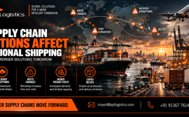 Global Supply Chain Disruptions: Impact on International Shipping