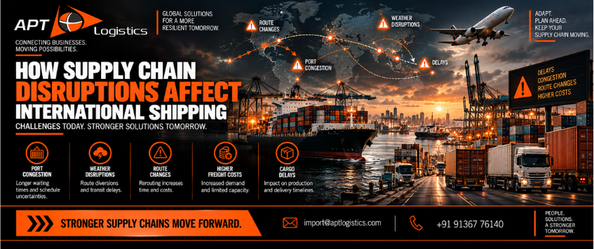 Global Supply Chain Disruptions: Impact on International Shipping
