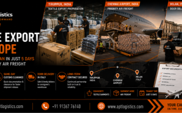 Textile Export to Europe Case Study | Priority Air Freight to Milan in 5 Days