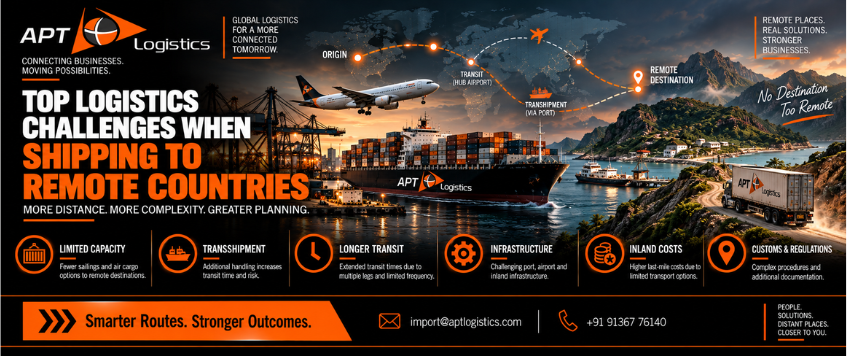 Remote Country Shipping Solutions | Logistics Challenges