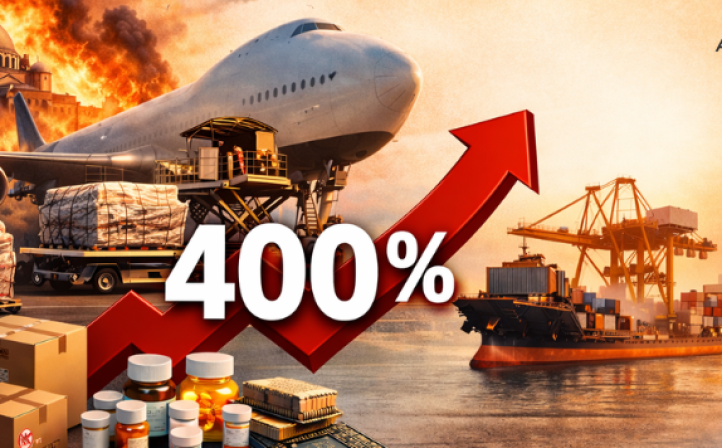 Air Freight Spot Rates Jump Up to 400% as West Asia Crisis Hits India’s Pharma and Tech Export Supply Chain